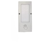 Herrajes alk - spot led rectangulaire 12v avec interrupteur (compl�ment pour kit) - d�cor : alu bross� ...