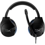 Hewlett packard - hp cloud stinger - casque de jeu - ps5 - ps4 (noir - bleu) casque filaire casque noir, ...