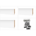 Hexim plinthe mdf 19x70mm plinthe profilée plinthe blanche: clip de montage mk3 - 20 pcs. , clips / motifs ... Hexim plinthe mdf 19x70mm plinthe profilée plinthe blanche: clip de montage mk3 - 20 pcs. , clips / motifs ...