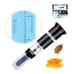 Hhtec apiculteurs r�fractom�tre de miel 58 - 90% brix 10 - 33% d'eau humides sucre pour d�terminer la ...