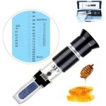 Hhtec apiculteurs r�fractom�tre de miel 58 - 90% brix 10 - 33% d'eau humides sucre pour d�terminer la ...