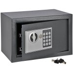Hi - coffre - fort avec serrure électrique gris foncé 31 x 20 x 20 cm Hi - coffre - fort avec serrure électrique gris foncé 31 x 20 x 20 cm