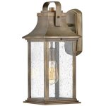 Hinkley grant lanterne murale d'ext�rieur en bronze bruni, ip44 - elstead