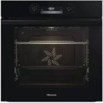 Hisense ? four traditionnel multifonction 77l ? nettoyage par pyrolyse ? classe a + ? finition noire ...