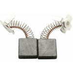 Balais de charbon pour hitachi meuleuse h 60mc - 7x17x17mm