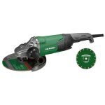 Hitachi - meuleuse hikoki g23sw2w7z 230 mm 2200 w + disque diamant