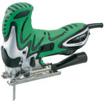 Hitachi ? scie sauteuse 720w avec coupe bois jusqu'� 110mm ? vitesse variable 850 - 3000 tr / min ? mouvement ...