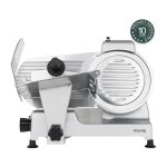 Hkoenig - trancheuse a viande - h. koenig - msx220 - 240 w - lame 220 mm - epaisseur rglable 0 - 12 ...