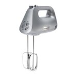 Kenwood hmp30. a0si batteur a main 450w 5 vitesses + turbo - fouet - petrin - corps plastique silver
