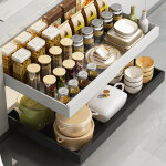 Hoerfuriy - 1 pi�ces tiroir coulissant cuisine, tiroir t�lescopique, organisateurs d'armoire coulissants, ...