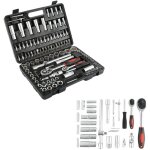 Hofuton coffret � douilles, outils � cliquet 108 pcs / set, chrome vanadium