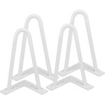 Wyctin - hofuton pied de table en m�tal pied meuble haute qualit� 4pcs pieds epingle diy pieds pour table ...