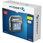 H�gert technik - appareil de starter 400 a avec compresseur starter batterie de car booster starter powerbank ...