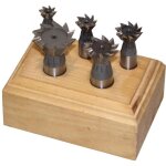 Fraises a queue d'aronde pour metal 60 degres 13 - 16 - 20 - 25 - 32 mm holzmann ssf5