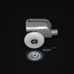Galet de porte pour cabine de douche de 5 - 10 mm de diamtre v1 - 1 kit - home deluxe