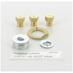 Home equipement - kit injecteurs gaz butane 36050864 pour cuisinire amica, essentiel b, listo, thomson ...