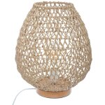 Atmosphera - lampe � poser en m�tal et papier h 35. 5 cm