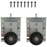 Homewell - sachet de deux roues basses pour placard coulissant