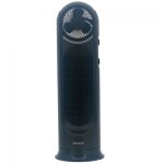Ventilateur colonne oscillant honeywell hyf500e4 50w 3 vitesses h80cm d30cm noir