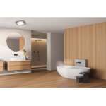 Honsel - plafonnier salle de bain lumi�re dimmable 3 niveaux led salle de bain lumi�re couloir lampe ...
