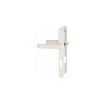 Hoppe et cie - poign�e de porte fen�tre - tokyo blanc pur - cl� i - 195 mm - �paisseur de porte : 68 ...