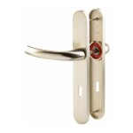 Hoppe et cie - poignée de porte intérieure - tokyo beige ivoire - clé l - 195 mm Hoppe et cie - poignée de porte intérieure - tokyo beige ivoire - clé l - 195 mm