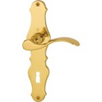 Hoppe - plaque poign�e porte weimar m112sln / 2007 ms f73 pz 72mm din gauche / droite