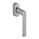 Hoppe - poign�e de fen�tre hambourg 0700 / ud9020 alu. f9 / couleur acier 32 - 42mm stand - 11701335