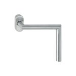 Poign�e pmr pour fen�tre - 200 x 200 mm - hoppe argent gauche bross�