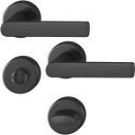 Hoppe - poign�e porte los angeles m1642 / 42kv / 42kvs ms f96 - 1 - r rd. sk / ol din g / d d / d