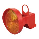 Fp - c�ne de signalisation � lampe � led conefix jaune jaune d'un c�t�