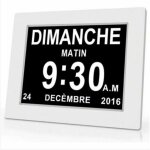 Horloge calendrier num�rique one piece 7 pouces avec date et heure, horloge alzheimer pour parents, rappel ...