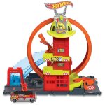 Hot wheels city ? looping caserne de pompiers