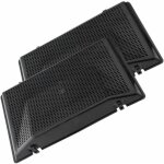 Hotpoint ariston - lot de 2 filtres charbon type 37 amc962 285x175x40 mm (484000008786, 481249038015) ...