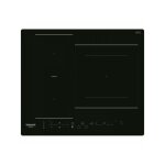 Hotpoint ariston - table de cuisson induction - hotpoint - 3 zones - hb2760bne - l 59 x p 51 cm - 7200w ...