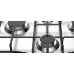 Hotpoint pcn 642 ix / har table de cuisson � gaz encastrable 4 feux acier