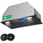 Hotte aspirante 52cm encastrable, 750m� / h, commande gestuelle & tactile, 3 vitesses & fonction booster, ...