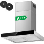 Hotte aspirante 60 cm ? classe a + + + ? 450 m� / h ? silencieuse 61 db(a) ? �vacuation ou recyclage ...