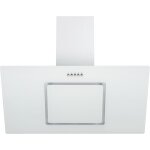 Respekta - hotte d'aspiration 90 cm sans t�te hotte murale hotte chemin�e blanche