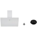 Hotte d'aspiration hotte inclinée sans tête a + + blanc 90 cm + filtre set de recyclage respekta Hotte d'aspiration hotte inclinée sans tête a + + blanc 90 cm + filtre set de recyclage respekta