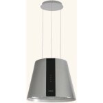 Hotte cuisine en �lot silverline pure plus argent� 50 cm