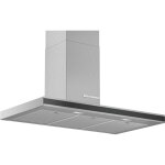 Hotte dcorative murale 90cm 605m3 / h inox - bosch - dwb96fm50