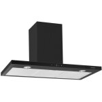 Hotte d�corative airlux ahbs960bk 90 cm noir mat 636 m� / h