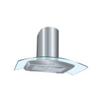 Dmo - hotte décorative verre et inox 600m3 / h largeur 90cm - 94176 Dmo - hotte décorative verre et inox 600m3 / h largeur 90cm - 94176