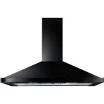 Hotte d�corative murale 110cm 440 m3 / h - falcon - unbhdc 110 bl eu
