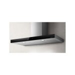 Hotte d�corative murale aspirante inox largeur 90 cm d�bit d'air 581 m3 / h - elica