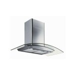 Hotte décorative murale aspirante inox largeur 90cm débit d'air 807m3 / h - brandt Hotte décorative murale aspirante inox largeur 90cm débit d'air 807m3 / h - brandt