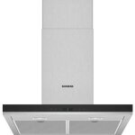 Hotte d�corative murale 60 cm 674m3 / h inox - siemens - lc67bhp50
