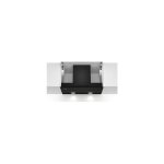 Siemens - hotte dcorative murale lj67bam60 design intgr 60 cm noir avec finition en verre