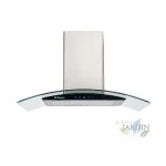 Hotte dcorative orbegozo 230 w classe nergtique a. 3 niveaux de puissance dimensions 90 x 50 x 55 ...